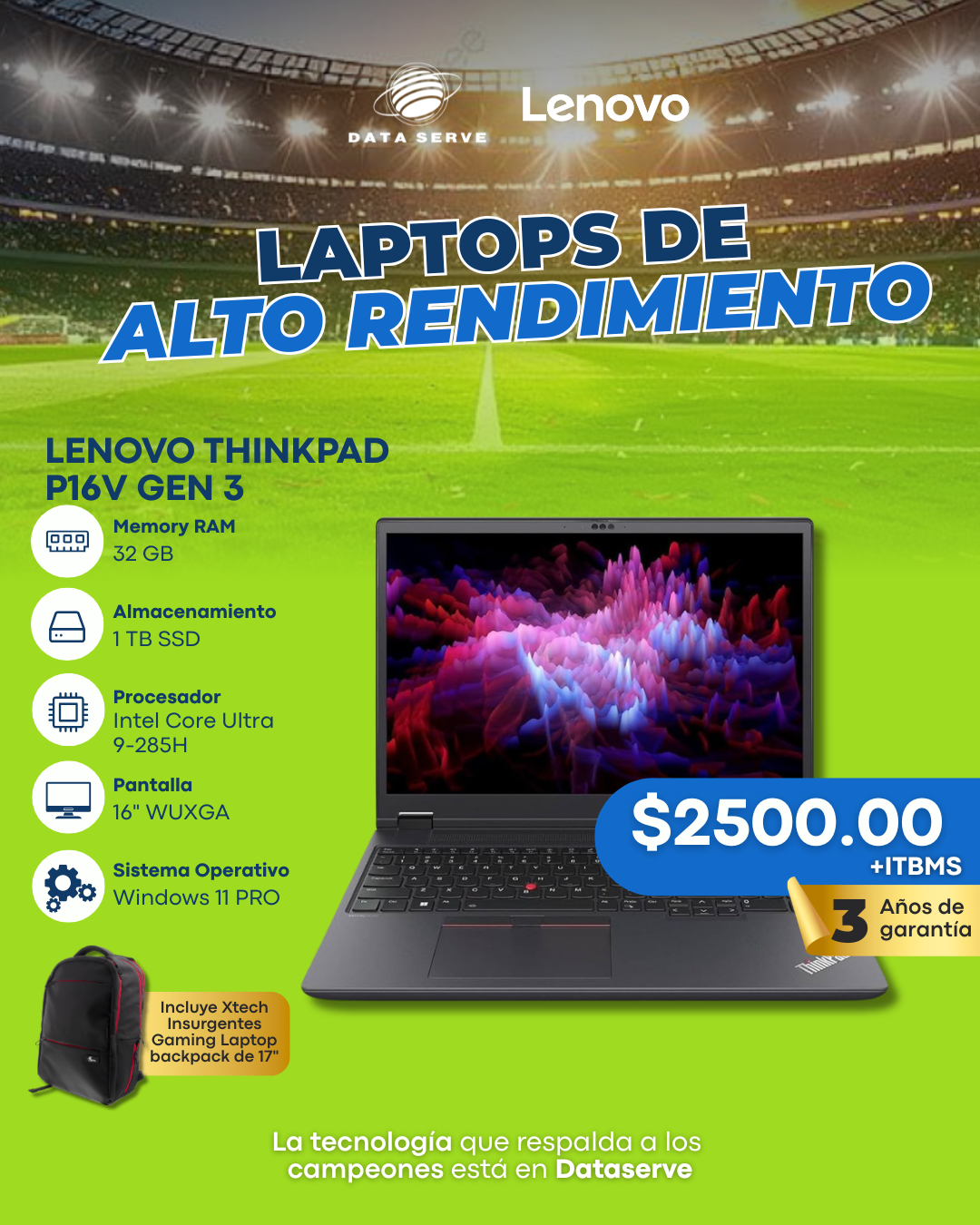 Lenovo P16v